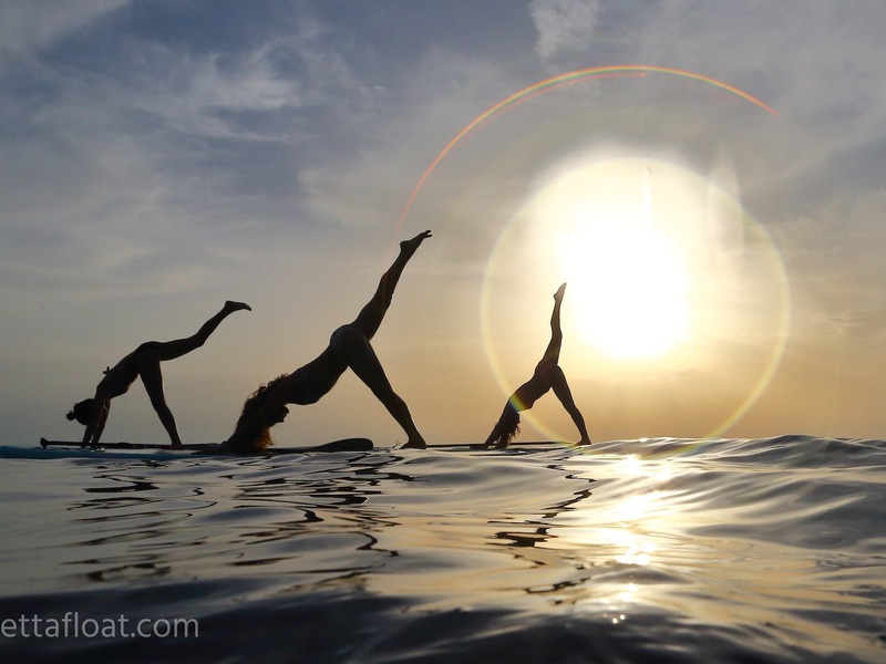 SUP Yoga (standup paddle board) in Croatia - Metta Float