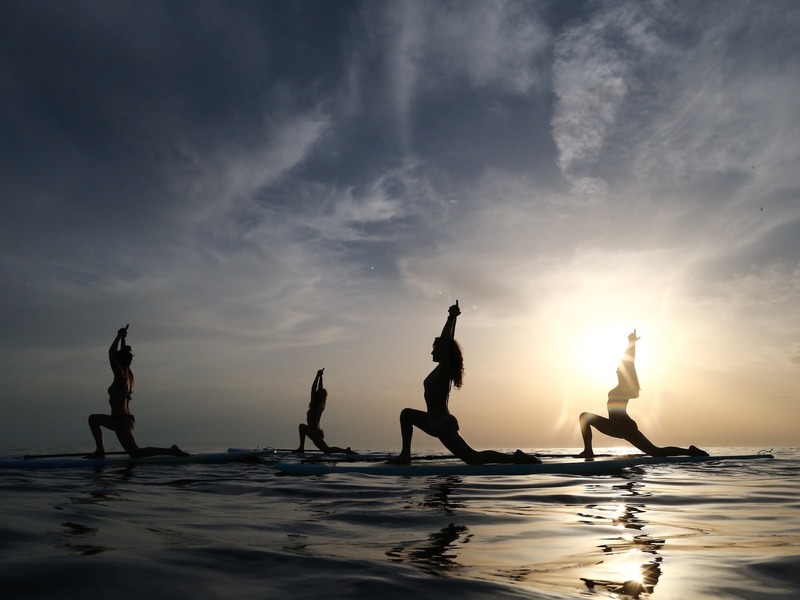 SUP Yoga classes (Standup paddle board) in Verudela, Croatia   - Metta Float