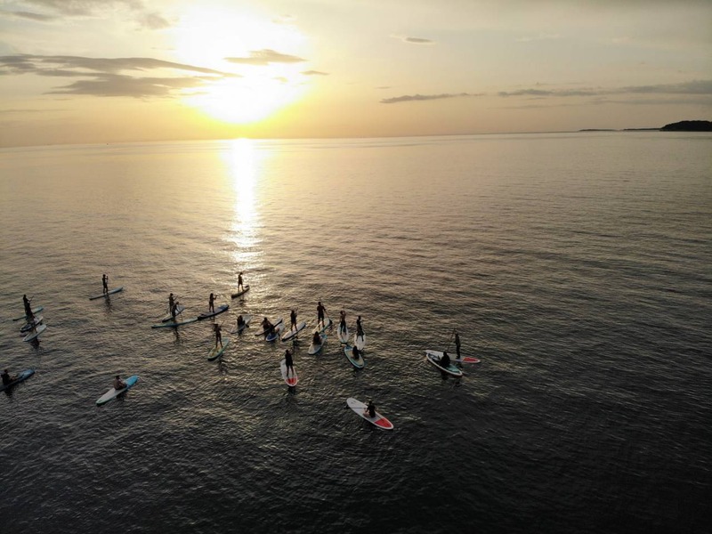 SUP (standup paddle boarding) tour/ water sport in Pula, Croatia - Metta Float