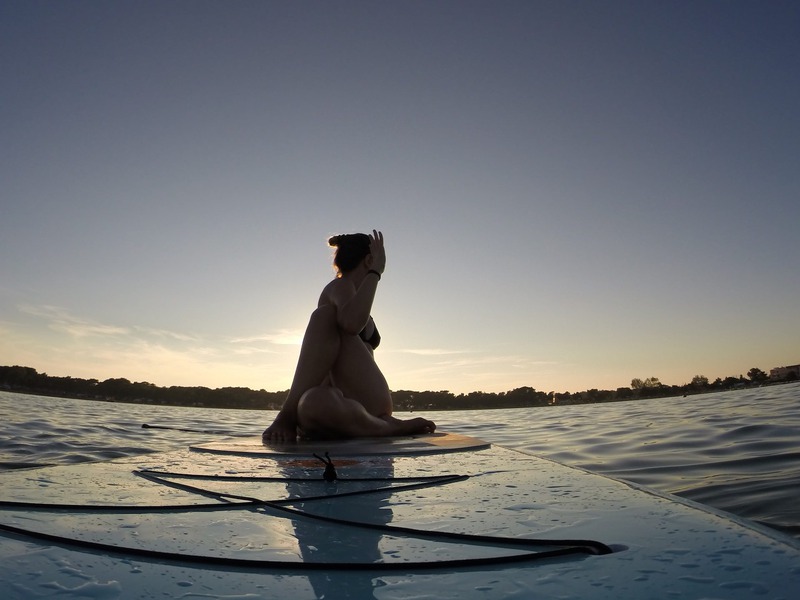 SUP Yoga (Standup paddle board) in Medulin, Croatia   - Metta Float