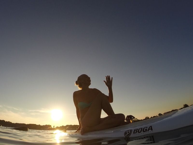 SUP Yoga (Standup paddle board) in Medulin, Croatia   - Metta Float