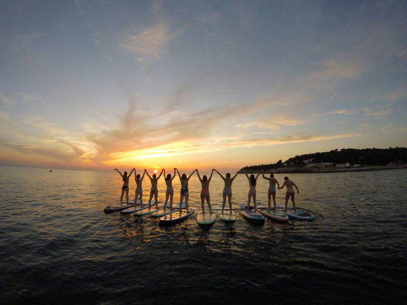 SUP Yoga/ SUP rentals/ SUP tours (standup paddle board) in Pula, Croatia - Metta Float
