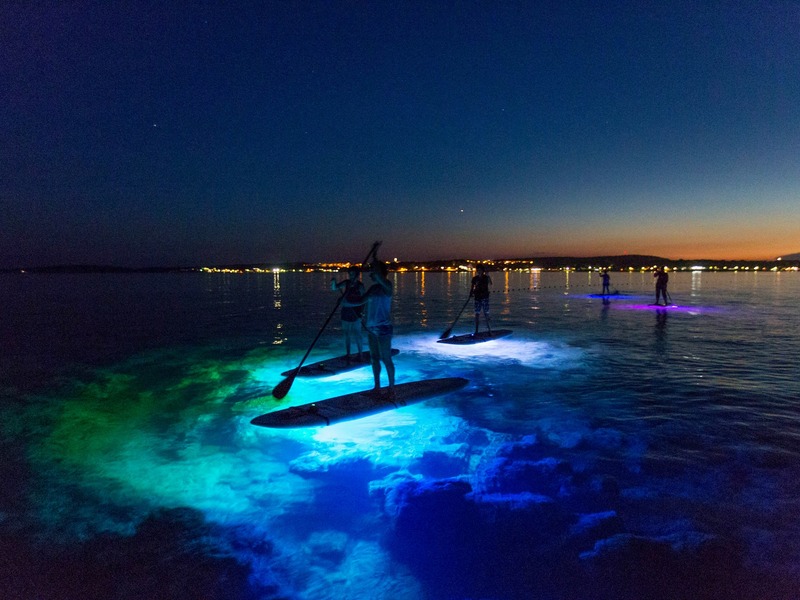 SUP Glow Night tour (standup paddle boarding by night) Croatia - Metta Float