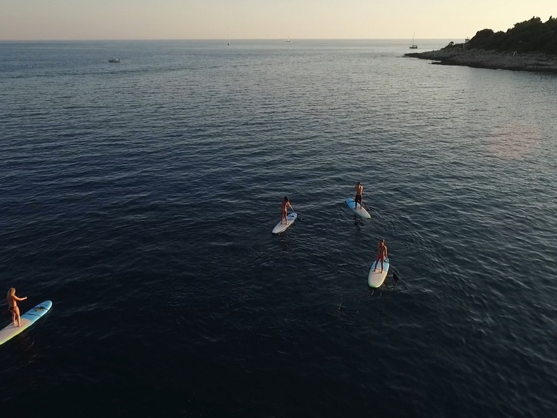 SUP (standup paddle board) guided tours in Verudela, Croatia - Metta Float